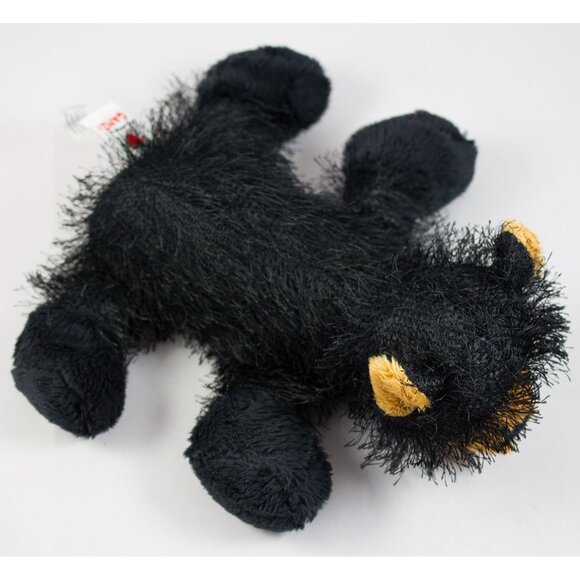 Ganz Webkinz Plush Fuzzy Black Bear with Bean Bag Paws HM004 7.5" Long - Picture 4 of 9